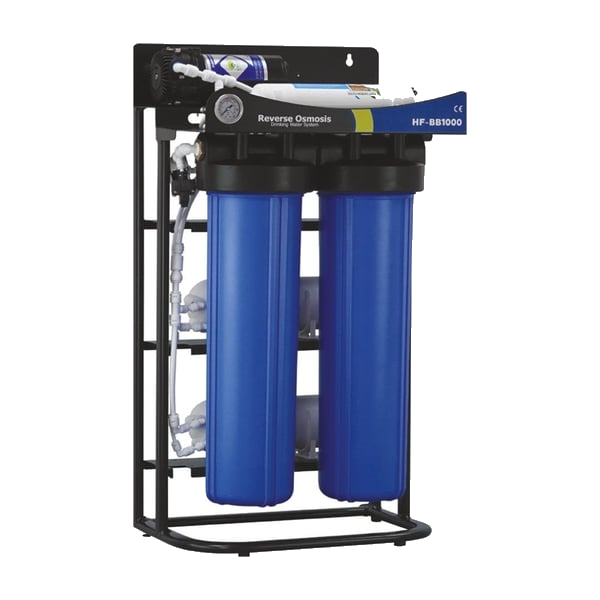 High Flow 1000 GPD Endüstriyel RO Sistemi